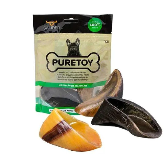 Kit 3 Cascos PureToy – Recomendado para Filhotes e Cães Raças Pequenas